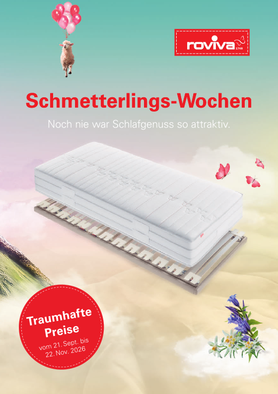 Roviva Flyer Schmetterlingswochen Herbst 2026 S1