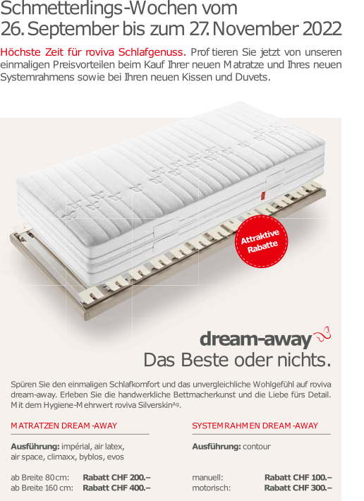roviva Schmetterlingswochen 2022 Herbst Aktionsdetails 1