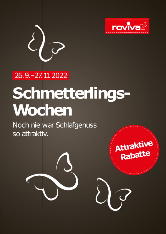 roviva Schmetterlingswochen 2022 Herbst Titelblatt