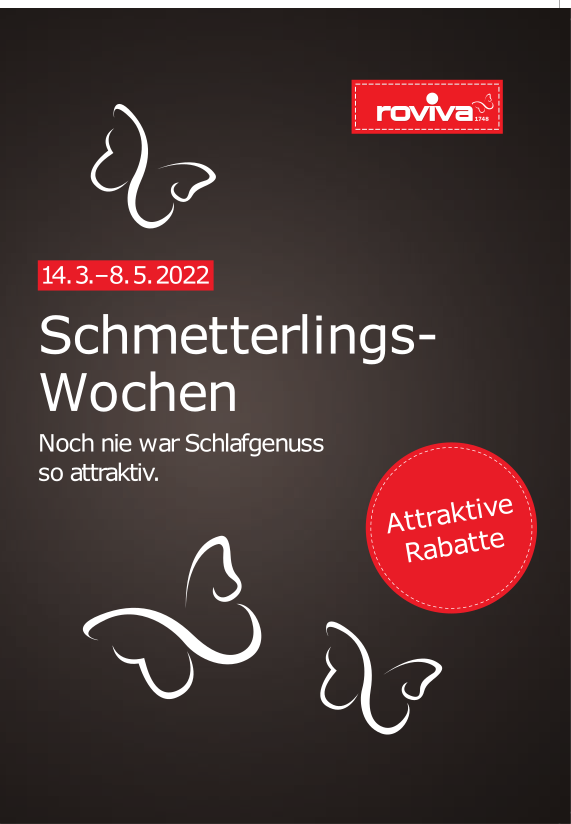 roviva Schmetterlingswochen 2022 Titelblatt